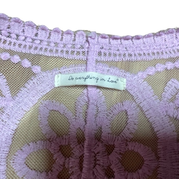 DO EVERYTHING IN LOVE Cotton Embroidered Kimono / Cardigan / Coverup / Sheer O/S - Picture 4 of 8